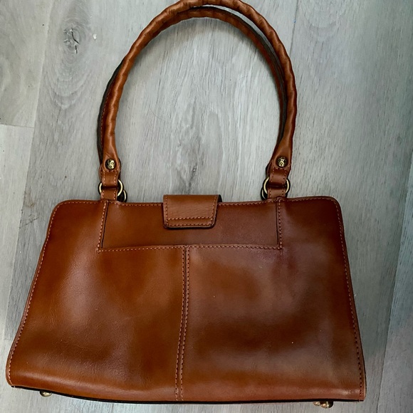 DESIGNED BY PATRICIA NASH!!! Like New. Rienzo Satchel Purse, 100%leather - Picture 9 of 10